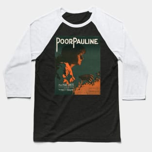 Pearl White as Pauline Baseball T-Shirt